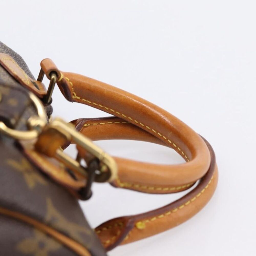 Louis Vuitton Speedy Mini Hl Monogram Canvas Brown Canvas Handbag - Picture 13 of 16